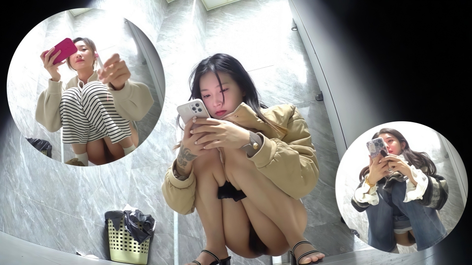 酒店餐厅女厕全景偷拍多位美女各种极品小黑鲍鱼